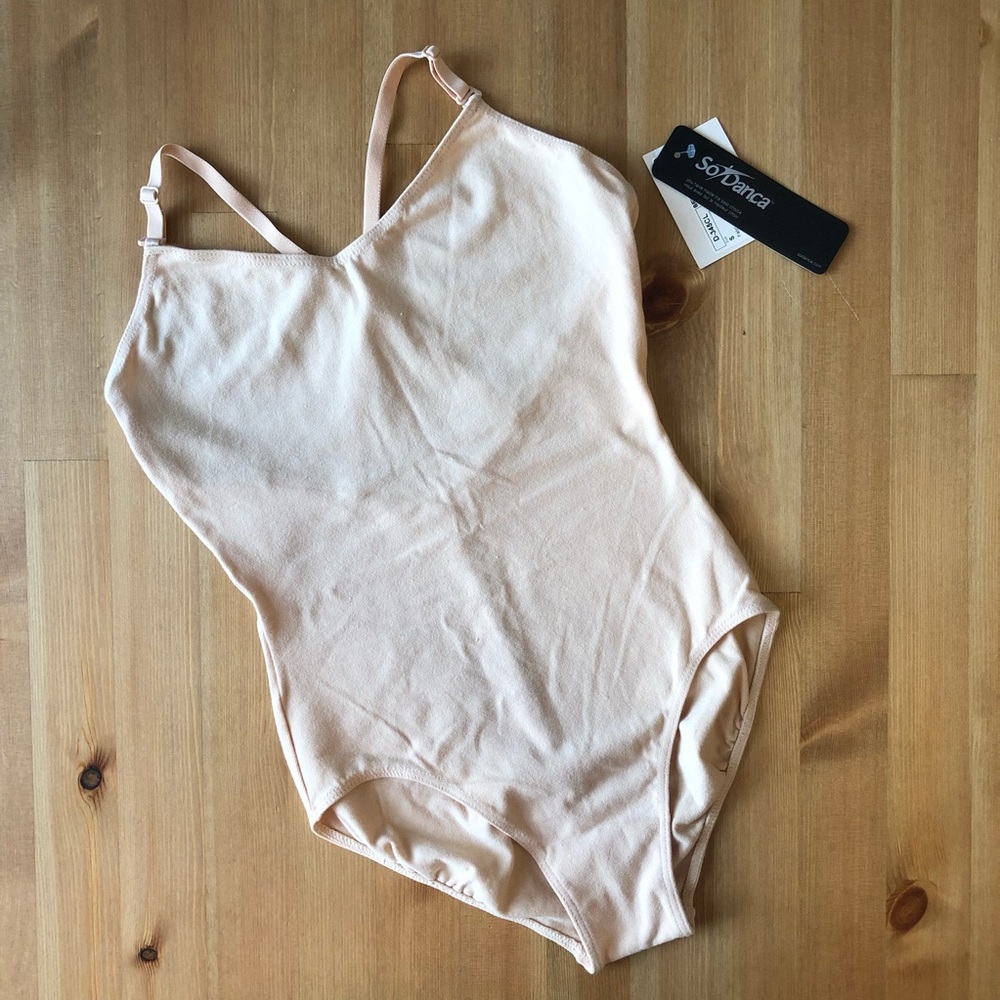 So Danca NWT Beige Liner Leotard